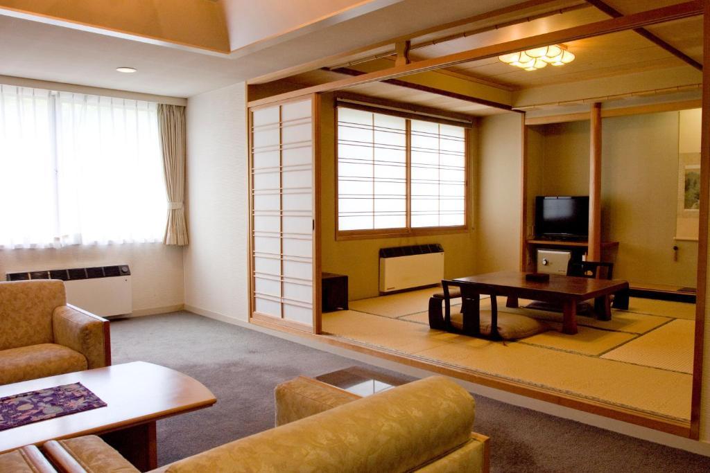Oyado Kiyomizuya Hotel Noboribetsu Buitenkant foto